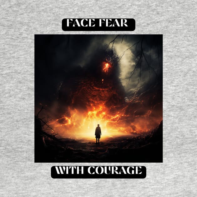 Face fear with courage by St01k@